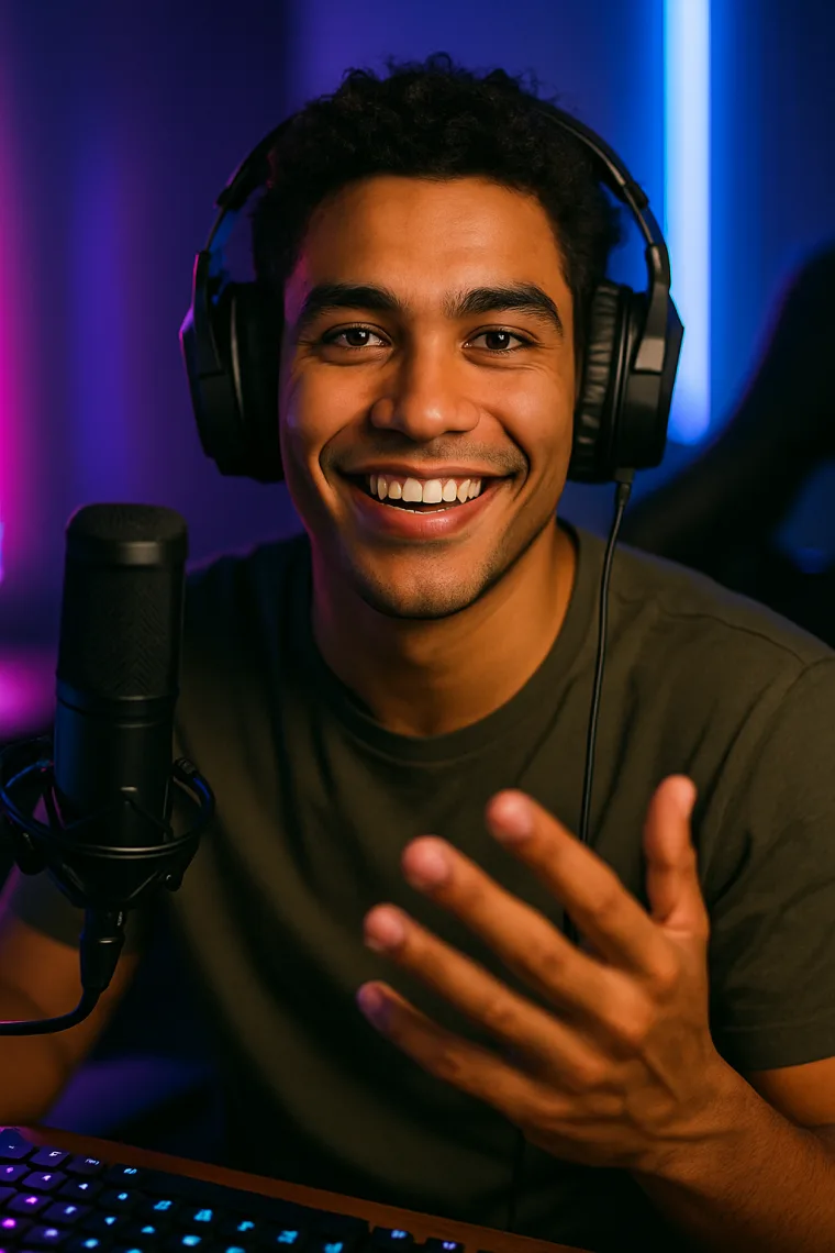 Corte de live com legenda em português